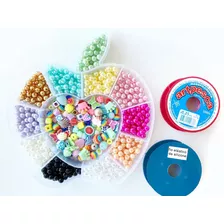 Bijuteria Kit Iniciante Na Maçã Pulseira Colar Infantil 02