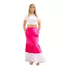 Conjunto Feminino Saia Longa 3 Marias + Cropped Lançamento26