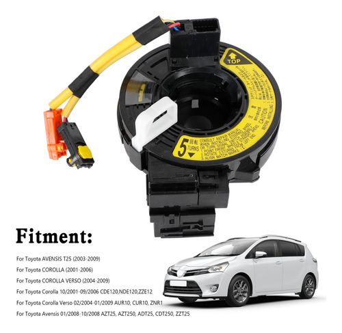 Resorte Reloj Para Toyota Corolla Verso Avensis T25 Corolla Foto 7