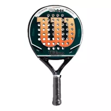 Paletas Padel Wilson - Ws 3.24 Color Negro-naranja