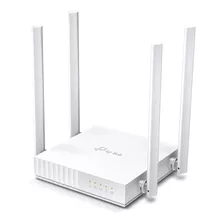 Tp-link Router Wifi Doble Banda 4 Antenas Ac750 Archer C24 Color Blanco