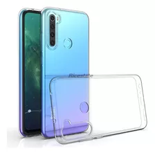 Estuche Transparente Space Para Xiaomi Note 8 En Acrilico