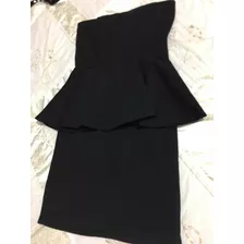 Zara Vestido Para Niña Talla SColor Negro