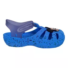 Chinelo Meninos Antiderrapante Azul Bico Fechado Original