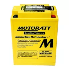 Bateria Motobatt Yb14-a2 Honda Cb750 Cbx750 F 7galo Mbtx14au