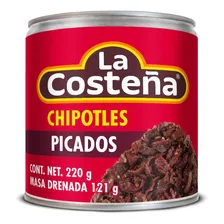 Chiles Chipotles Picados X220gr La Costeña