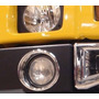 Espejo - Hummer H3 Chrome Mirror Trim Moulding Covers Fits:  Hummer 