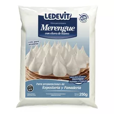 Premezcla Merengue Ledevit X 250 Grs Cotillon Sergio Once 