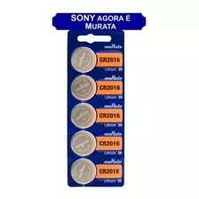 Bateria Lithium Cr2016 3v Sony Cartela 30 Unidades