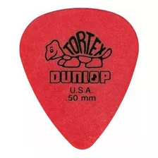 Palheta Dunlop Tortex Standard Usa 0,50mm Pacote Com 6 