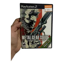 Metal Gear Solid 2 Playstation 2