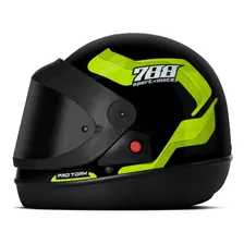 Capacete Fechado De Moto Sport Moto 788 Viseira Fumê Protork