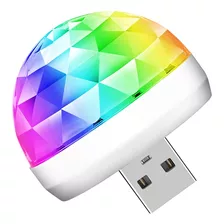 Bola Luz Led Audioritmica De Colores Usb Auto Pc Notebook ®