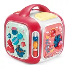 Cubo Didactico Con Actividades Sonido Y Encastre Zippy Toys