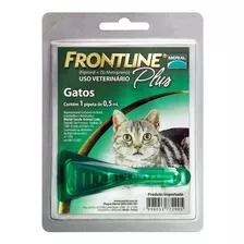 Pipeta Antiparasitario Para Pulga Merial Frontline Plus Para Gato