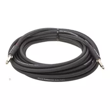 Cable De Instrumento P10 P10 Mono Roland Ric B20 Ricb20 De 6 Metros