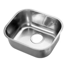 Cuba De Inox Nº3 40x34cm Brilho Com Furo 3,5 Franke Cor Cromado