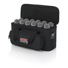 Bolso Para 12 Microfonos Gator Gm-12b Audiosystems