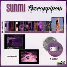 Kpop | Kit Sunmi Pporappipam Com Polaroids + Botton