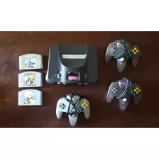 Consola Nintendo 64 3 Controles 3 Juegos 