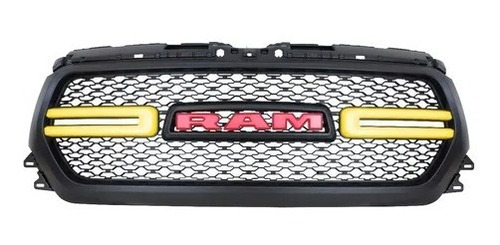 Parrilla Dodge Compatible Ram 1500 Led Ambar 2019 Foto 2