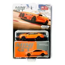 Mini Gt 1:64 Bmw M4 M Perfomante Naranja Deportivo 