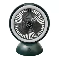 Ventilador D Mesa,usb, Silencioso, Potente Con Luz Led 3.vel