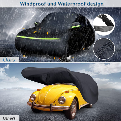 Funda De Automovil Sedan De 2 Puertas Para Volkswagen Beetle Foto 5