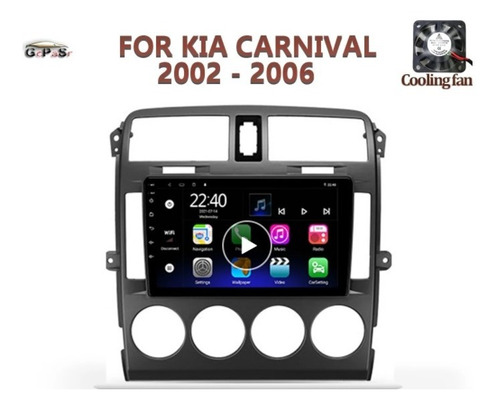 Radio Kia Carnibal 2002-06  9puLG 2+32g Carplay Android Auto Foto 6