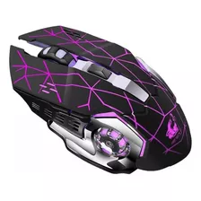 Mouse Gamer Recargable Free Wolf X8 Star Black