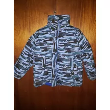 Campera Chicos Niños Camuflada Poco Uso 46 Cisa X 50 Largo