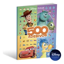 Livro De Atividades Com 500 Adesivos Disney Pixar