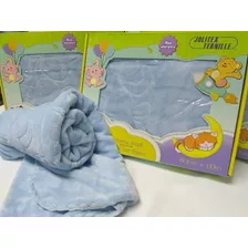 Cobertor Infantil Bebe Raschel Relevo Touch Texture Jolitex