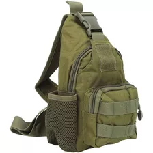 Mochila Tática Militar Impermeável Reforçada Transversal Usb