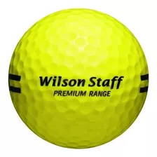 Pelota De Golf Wilson Driving - Range Color Amarillo