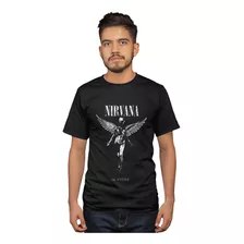 Playera Nirvana In Utero Kurt Cobain Vintage El Rockerito 