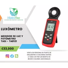 Luxómetro: Medidor De Luz Y Fotómetro Tasi- Ta8121