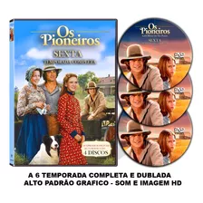 Dvd: Os Pioneiros - 6ª Temporada Dublado - 4 Discos