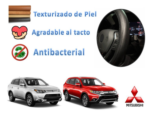 Tapetes 3d Logo Mitsubishi + Cubre Volante Outlander 14 A 23 Foto 6