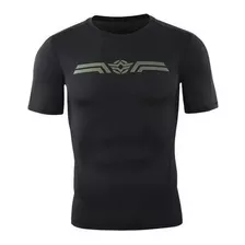 Polera Táctica Militar Compresión Deportiva Esdy Stretch