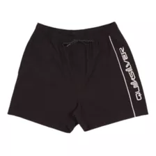 Boardshort Flat Vert 19 Preto