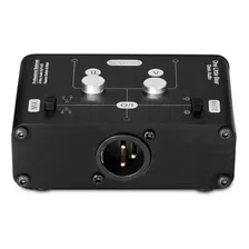 Conmutador De Audio Estereo Equilibrado Xlr De 2 Vias Pasivo