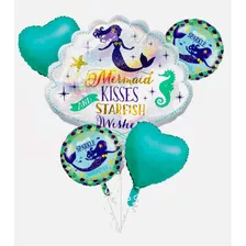 Globo De Sirena 5 Pcs