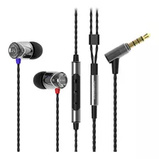 Audífonos In-ear Soundmagic E10c Con Microfono Gunmetal