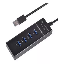 Hub 4 Puertos Multi Usb 3.0 Luz Led Adaptador /03-tl062