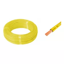 Cabo Unipolar Sil Fios Flexsil 750 V 1x2.5mm² Amarelo X 100m