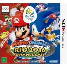 Mario E Sonic Olympic 2016 Rio 2016. Nintendo 2ds/3ds New 