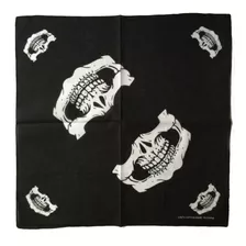 Pañuelo Bandana 100% Algodon Calavera Craneo