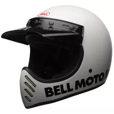 Casco Bell Moto-3 Classic Blanco Talle M - Cafe Race