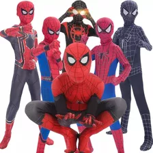 Fantasia Infantil Homem Aranha Marvel Completo Mascara Top